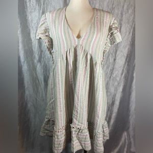 Lovestitch adorable 100% cotton dress with flowy sleeves M